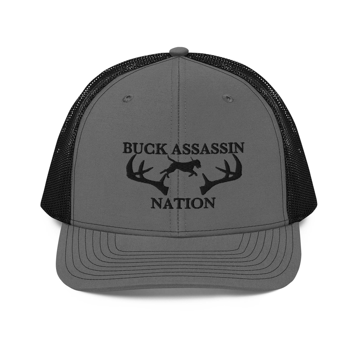 Buck Assassin Black/Grey Snapback