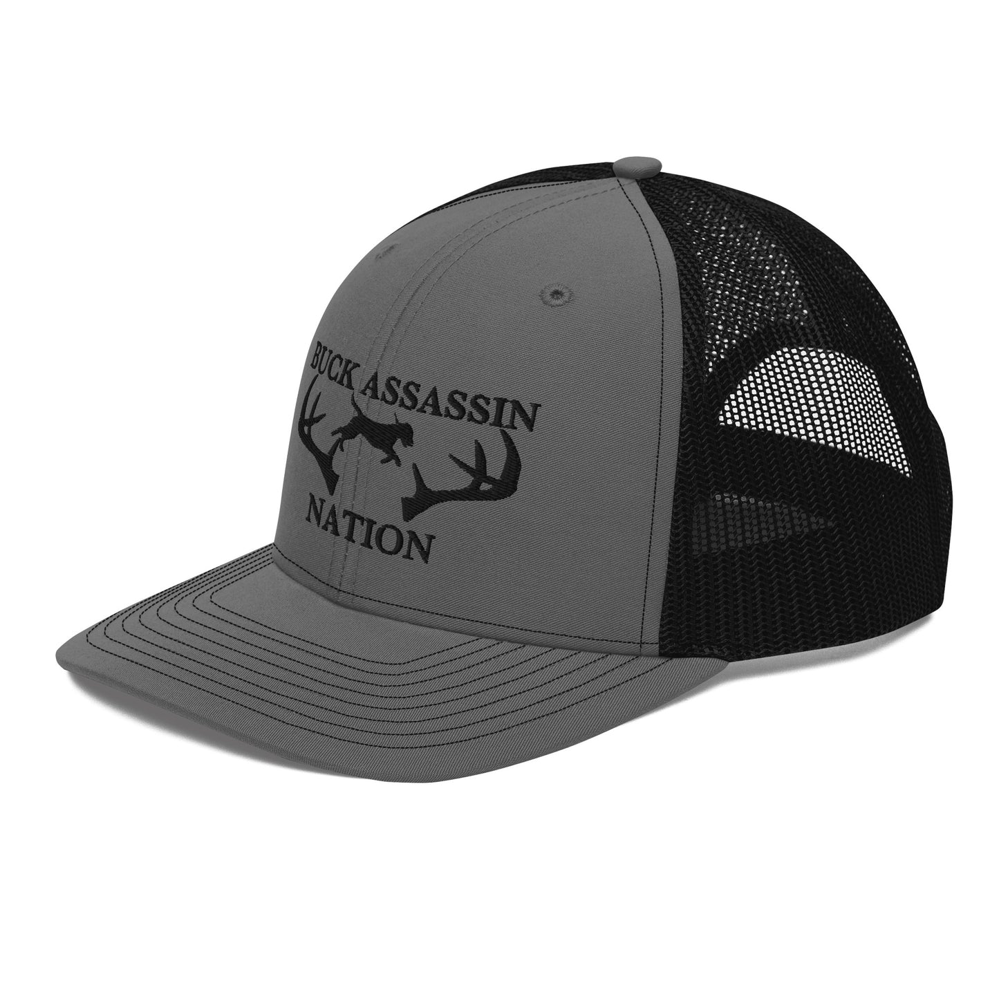 Buck Assassin Black/Grey Snapback