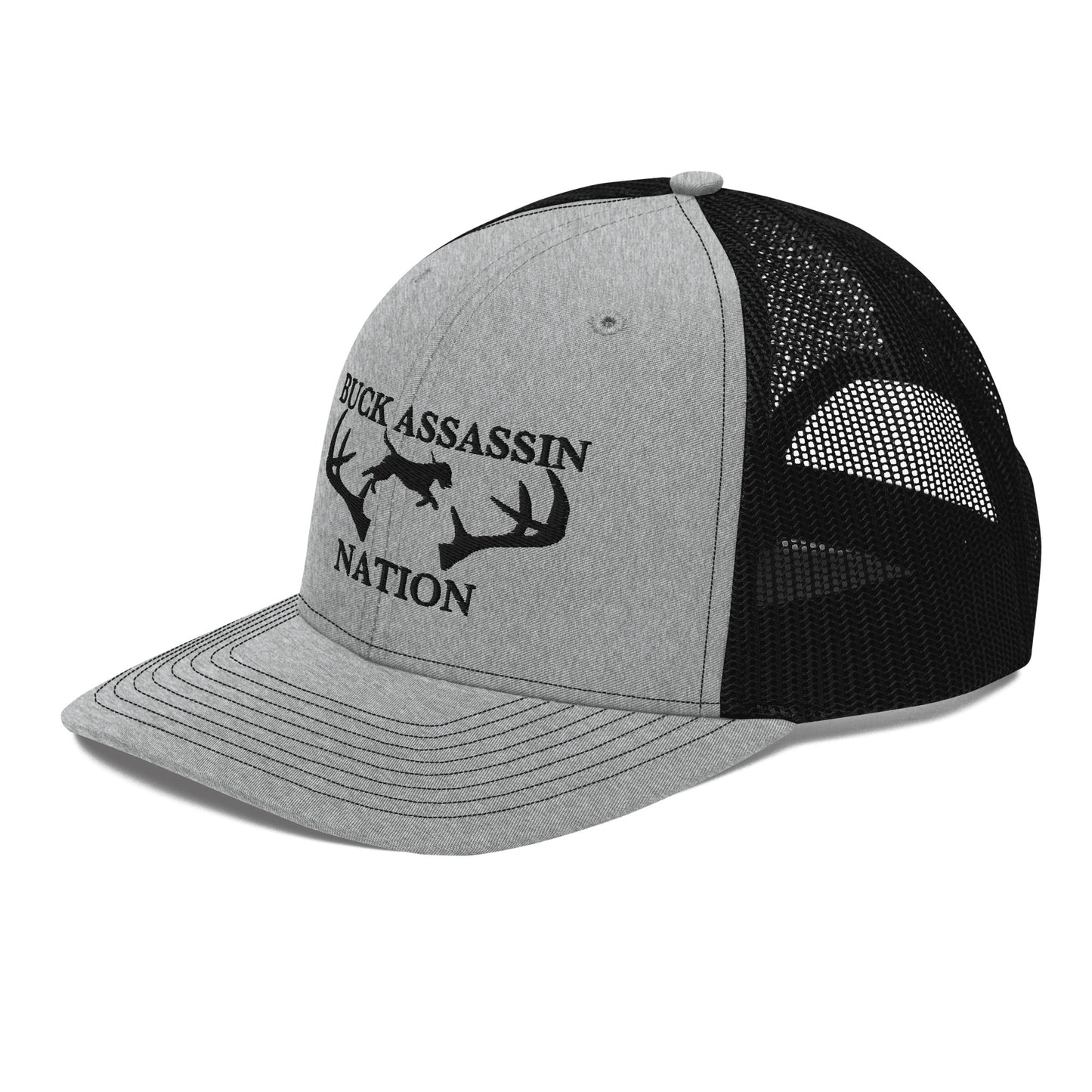 Buck Assassin Black/Grey Snapback