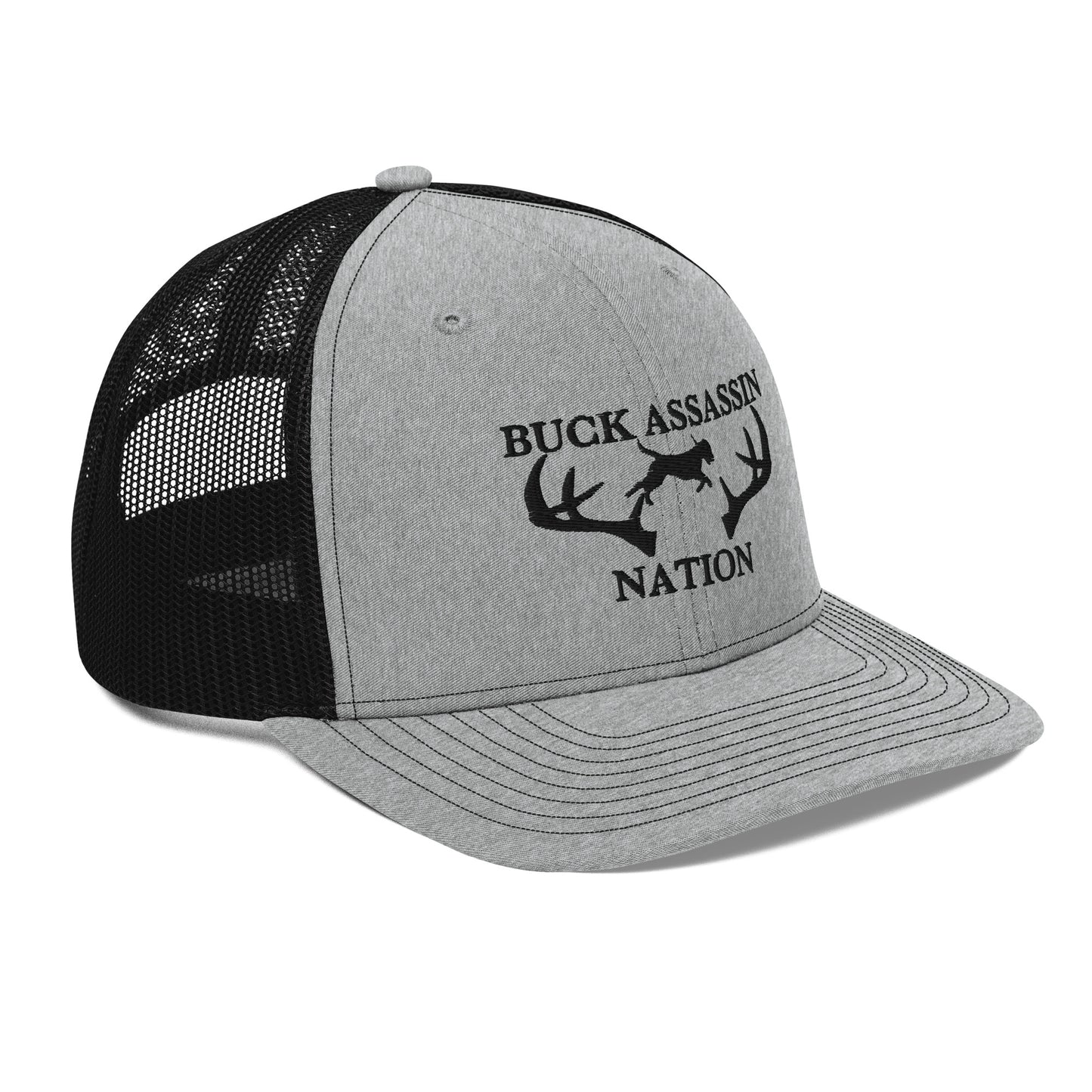 Buck Assassin Black/Grey Snapback